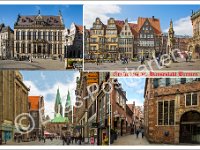 1708 Bremens Altstadt  © Evas-Postkarten 1708 Bremens Altstadt