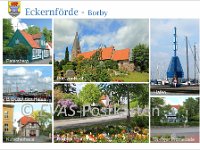 00183-Eckernfoerde-Borby  © Evas-Postkarten 183 Eckernförde Borby