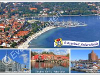 1173  Ostseebad Eckernfoerde  © Evas-Postkarten 1173 Eckernförde