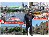 0701 HH Hummeltour  © Evas-Postkarten 0701 Hamburg Hummeltour