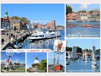 0572 Kappeln moin moin  © Evas-Postkarten 572 Kappeln Moin, moin, Kappeln grüßtt