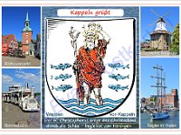 1340  Wappen von Kappeln  © Evas-Postkarten 1340 Wappen von Kappeln