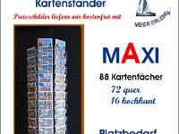 Kartenstaender-MAXI  © Evas-Postkarten Tresenständer MAXI