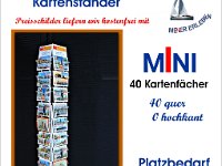 Kartenstaender MINI  © Evas-Postkarten Kartenständer MINI