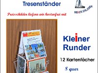 Tresenstaender Kleiner-Runder  © Evas-Postkarten Tresenständer Kleiner Runder